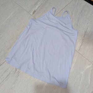 Athleta Light Blue Flowy Camisole Tank Top